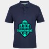 C OF C  JERSEY POLO   CHARCOAL Thumbnail