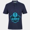 C OF C  JERSEY POLO   CHARCOAL Thumbnail