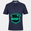 C OF C  JERSEY POLO   CHARCOAL Thumbnail