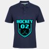 C OF C  JERSEY POLO   CHARCOAL Thumbnail