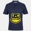 C OF C  JERSEY POLO   CHARCOAL Thumbnail