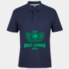 C OF C  JERSEY POLO   CHARCOAL Thumbnail