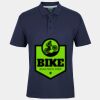 C OF C  JERSEY POLO   CHARCOAL Thumbnail