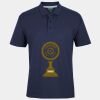 C OF C  JERSEY POLO   CHARCOAL Thumbnail