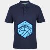 C OF C  JERSEY POLO   CHARCOAL Thumbnail