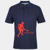 C OF C  JERSEY POLO   CHARCOAL Thumbnail