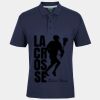 C OF C  JERSEY POLO   CHARCOAL Thumbnail