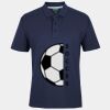 C OF C  JERSEY POLO   CHARCOAL Thumbnail