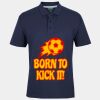 C OF C  JERSEY POLO   CHARCOAL Thumbnail
