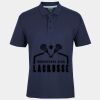 C OF C  JERSEY POLO   CHARCOAL Thumbnail
