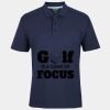 C OF C  JERSEY POLO   CHARCOAL Thumbnail