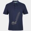 C OF C  JERSEY POLO   CHARCOAL Thumbnail