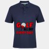 C OF C  JERSEY POLO   CHARCOAL Thumbnail