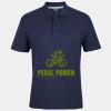 C OF C  JERSEY POLO   CHARCOAL Thumbnail