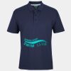 C OF C  JERSEY POLO   CHARCOAL Thumbnail
