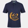 C OF C  JERSEY POLO   CHARCOAL Thumbnail