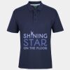 C OF C  JERSEY POLO   CHARCOAL Thumbnail