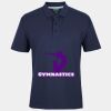 C OF C  JERSEY POLO   CHARCOAL Thumbnail