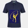 C OF C  JERSEY POLO   CHARCOAL Thumbnail